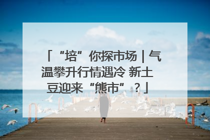 “培”你探市场｜气温攀升行情遇冷 新土豆迎来“熊市”？