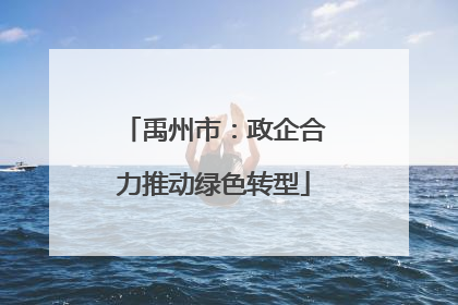 禹州市：政企合力推动绿色转型