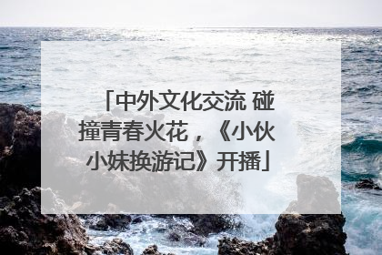 中外文化交流 碰撞青春火花，《小伙小妹换游记》开播