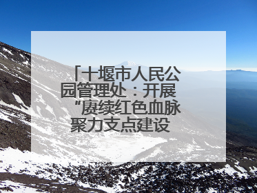 十堰市人民公园管理处：开展“赓续红色血脉 聚力支点建设”庆七一活动