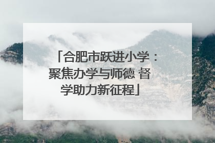 合肥市跃进小学：聚焦办学与师德 督学助力新征程
