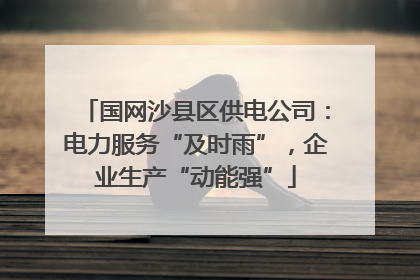 国网沙县区供电公司：电力服务“及时雨”，企业生产“动能强”