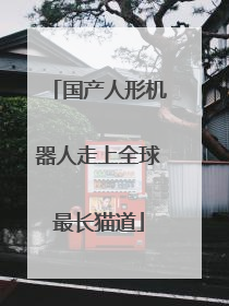 国产人形机器人走上全球最长猫道