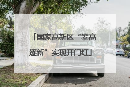 国家高新区“攀高逐新”实现开门红