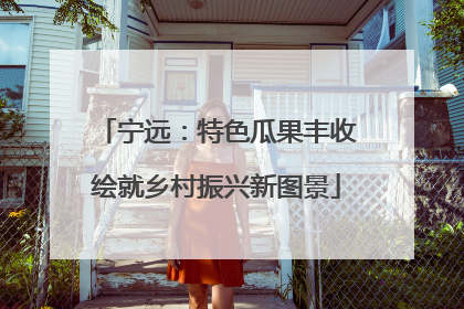 宁远：特色瓜果丰收绘就乡村振兴新图景