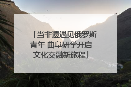 当非遗遇见俄罗斯青年 曲阜研学开启文化交融新旅程