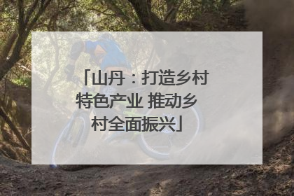 山丹：打造乡村特色产业 推动乡村全面振兴