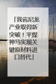 我省尼龙产业取得新突破！平煤神马实现关键原材料进口替代