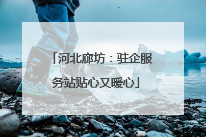 河北廊坊：驻企服务站贴心又暖心