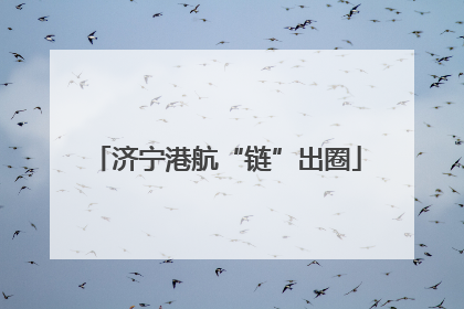 济宁港航“链”出圈