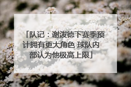 队记：谢泼德下赛季预计拥有更大角色 球队内部认为他极高上限