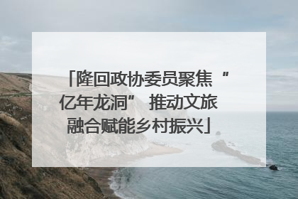 隆回政协委员聚焦“亿年龙洞” 推动文旅融合赋能乡村振兴