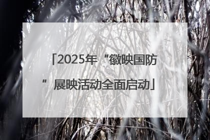 2025年“徽映国防”展映活动全面启动