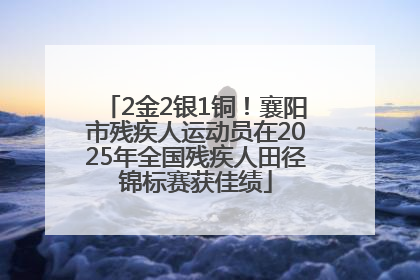 2金2银1铜！襄阳市残疾人运动员在2025年全国残疾人田径锦标赛获佳绩